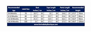 Baby Clothing Size Chart By Age Unisex Baby Clothes