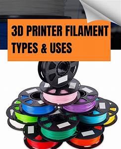 3d Printer Filament Types Uses 2021 Monofilament Direct