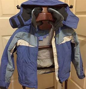 Turbine Performance Boardwear Zoey Blue Hooded Ski Jacket Girls Xs Ebay