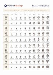 29 Printable Diamond Size Charts Diamond Color Charts