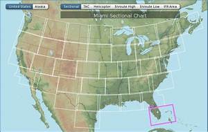 Miami Sectional Chart маршрутные карты Avsim Su