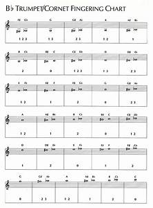 B Flat Trumpet Chart Middle School Band Pinterest