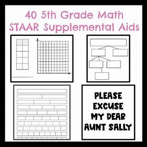 5th Grade Math Staar Supplemental Aids By Miss Texas Tpt