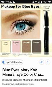 Eye Color Chart Blue Eye Makeup Mary Blue Eyes Minerals