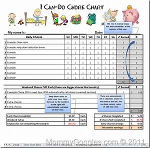 Chores For Kids Chore Chart Kids Allowance Chart
