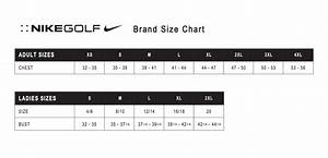 Nike Golf Sizing Chart
