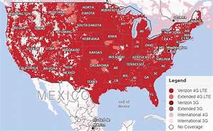 Cell Phone Reception Map