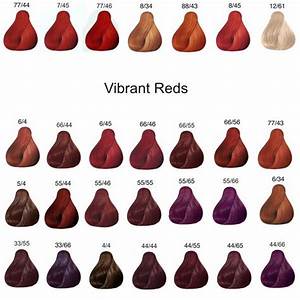 Wella Color Chart Reds Google Search Hair Design Nails