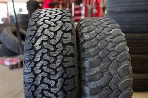 Bfg Mud Terrain 255 75r17 Vs Bfg Ko2 All Terrain 34x10 5r17 Comparison