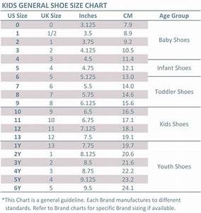 Kids Shoes Size Charts And Sizing Help Baby Shoe Size Chart Toddler