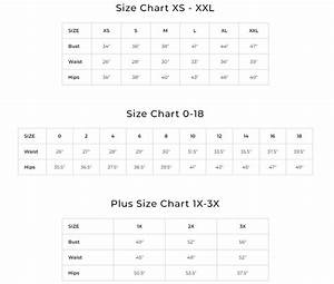 Charlie B Size Chart