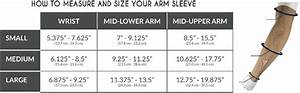 Truform Lymphedema Armsleeve 15 20 Mmhg Compression With Dotted