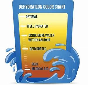 Dehydration Color Chart Ait Marine