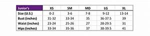 size chart al apparel