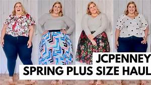 Jcpenney Plus Size Spring Haul Youtube
