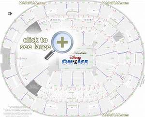 Amway Center Seat Row Numbers Detailed Seating Chart Orlando