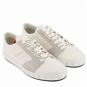 Emporio Armani Outlet Shoes Men Sneakers Emporio Armani Men White