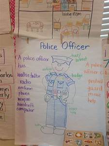 Police Officer Anchor Chart Community Helpers Community Helpers Police