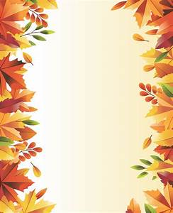 Borders With Leaves Leaf Border Background Free Borders Ppt Images