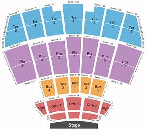 Starlight Theatre Seating Chart Maps Kansas City