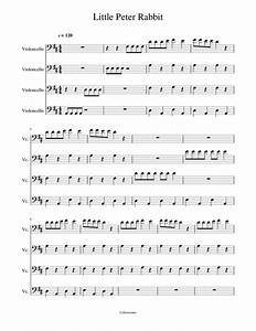 Little Peter Rabbit Sheet Music For Organ Musescore Com
