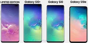 All Samsung Galaxy S10 Models Politely Line Up For Size Comparison