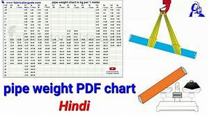 Ms Pipe Weight Chart In Kg