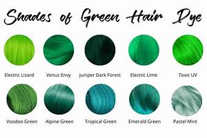 Best Green Hair Dye 15 Semi Permanent Temporary Dyes For 2023