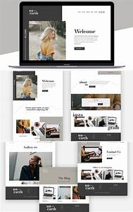 Squarespace Template Unearth Web Layout Design Website Layout