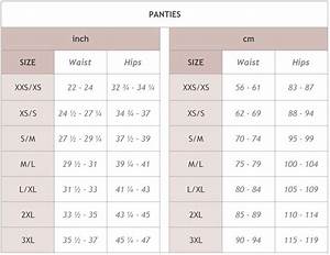 Luxx Size Chart