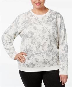  Scott Plus Size Floral Print Sweatshirt Only At Macy 39 S Floral