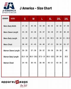 J America Size Chart Online J America Fit Guide