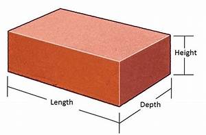 Brick Size In 2 Standards Modular Or Non Modular