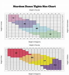 Size Charts Costume Order Form Stardom Dance Costumes