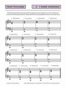 Primary Chords With Mixed Inversions Lynne Davis Music