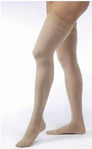 Jobst Opaque Open Toe Thigh High Firm Compression 