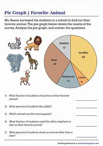 Pie Graph Worksheets Pie Graph Math Fractions Worksheets