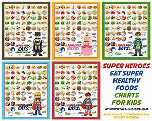 Healthy Eating Charts For Kids Simply Fresh Designs