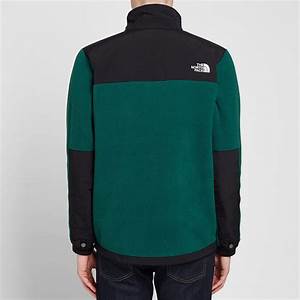 the north face denali fleece jacket night green end uk