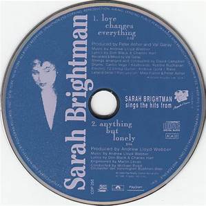  brightman love changes everything cd single promo discogs