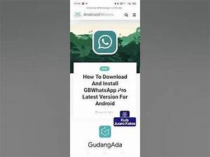 Cara Memperbaharui WhatsApp GB dengan Mudah