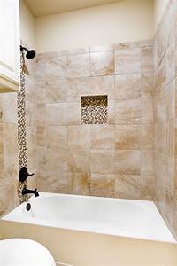 Colorful Tile Bathtub Surround