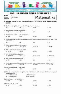 LKS Matematika Kelas 5 Semester 1