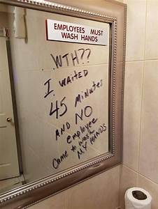 Funny Bathroom Writing