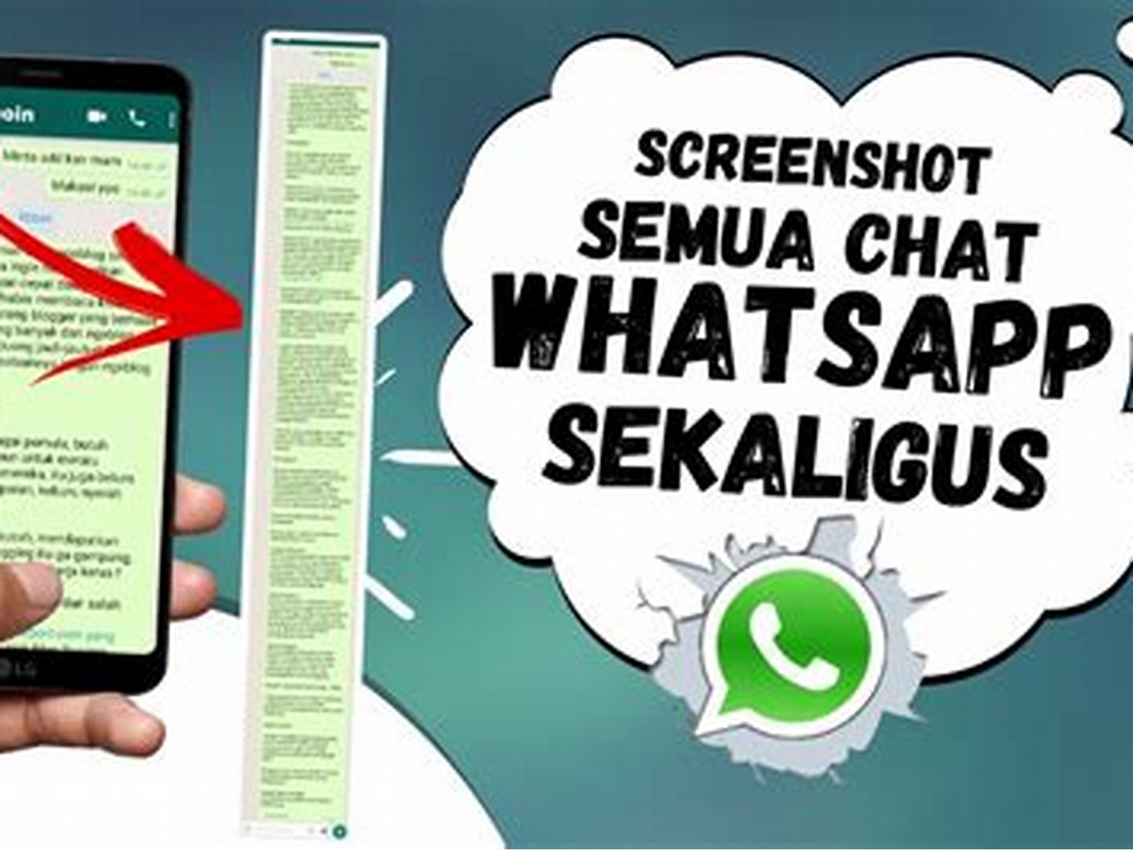 Cara Screenshot Panjang di WhatsApp Tanpa Aplikasi in Indonesia