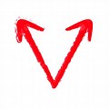 Arrow V-shape Vector
