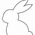 Bunny Cut Out Template