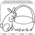 Bunny Cut and Paste Worksheet