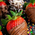 Chocolate Covered Strawberries Good Morning