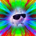 Cool Wallpapers Bunny Colorful